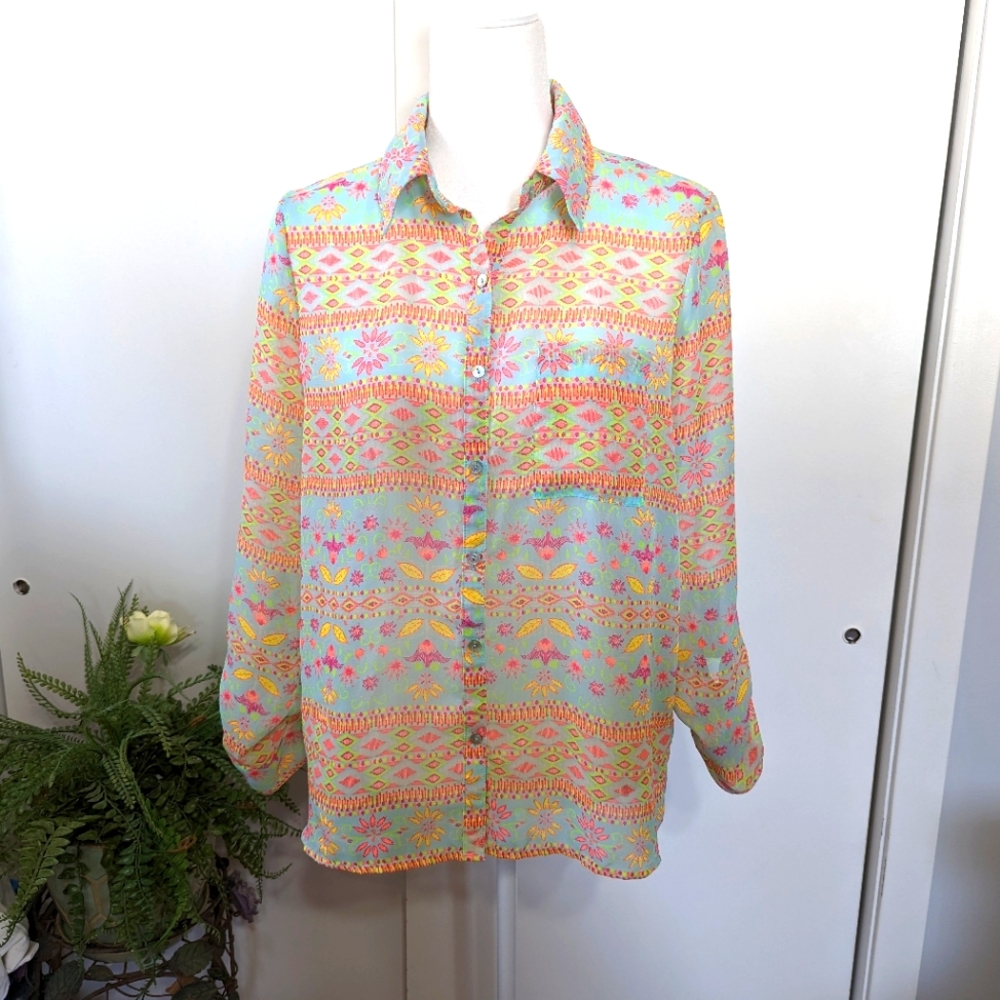 Spring / Summer Button Down Blouse - image 1